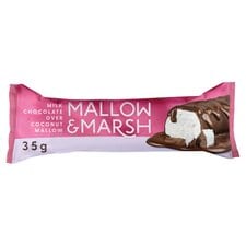 Mallow & Marsh Milk Chocolate & Coconut Marshmallow Bar 35g