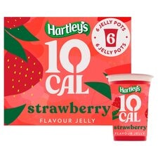 Hartley's 10 Cal Strawberry Flavour Jelly Pots (1.155kg) 6 X 175g