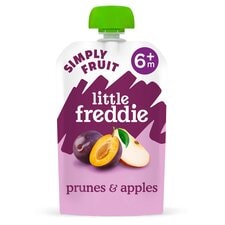 Little Freddie Organic Prunes & Apples 6m+ 100g