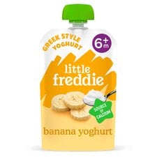 Little Freddie Organic Creamy Banana Greek Style Yogurt 6M+ 100G