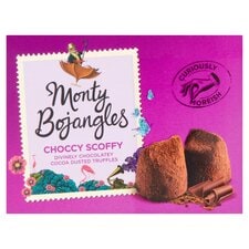 Monty Bojangles Choccy Scoffy Truffles 135G