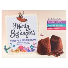 Monty Bojangles Selection Of Cocoa Truffles 135G