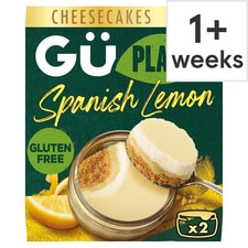 Gu Free From Lemon Cheesecakes 2X92g