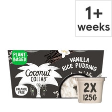 The Coconut Collaborative Vanilla Rice Pudding 2 X 125G