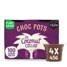 Coconut Collaborative Little Chocolate Pots Dairy Free 4X45g