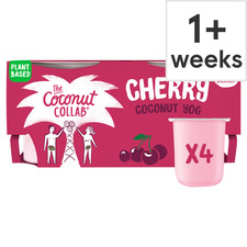 The Coconut Collaborative Cherry & Coconut Dairy-Free Yoghurt 4x100g