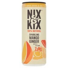 Nix & Kix Mango & Ginger Can 250Ml