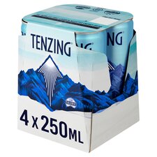 Tenzing Natural Energy Cans 4X250ml