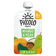 Piccolo Organic Mango & Pear 100g