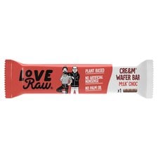 Love Raw M:Lk Chocolate Cream Wafer Bar 6X21.5G