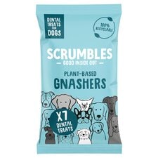 Scrumbles Gnashers Dog Dental Treat 7Pk