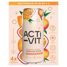 Activit Tropical Drink 330Ml X4