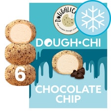 Doughlicious Chocolate Chip Cookie Dough & Gelato Bites 6 x 34g