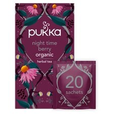 Pukka Organic 20 Night Time Berry Herbal Tea Sachets 36G