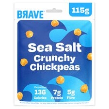 Brave Crunchy Chickpeas Sea Salt 115g