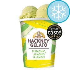 Hackney Gelato Pistachio Almond & Lemon Gelato 460Ml