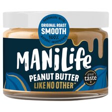 Manilife Original Roast Smooth Peanut Butter 275g