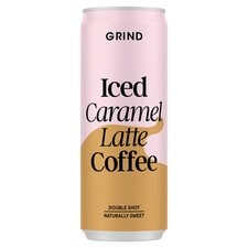 Grind, Iced Caramel Latte Coffee, 250 ml