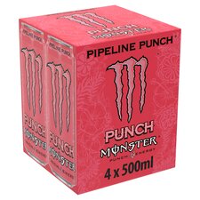 Monster Energy Drink Pipeline Punch 4x500ml