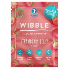 Wibble Strawberry Vegan Jelly Crystals 57g