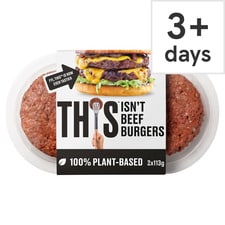 This Isn't Beef Plant Based Burgers 226G