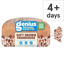 Genius Gluten Free Soft Brown Farmhouse Loaf 430G