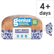 Genius Gluten Free Soft White Farmhouse Loaf 430G