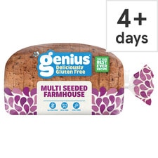 Genius Gluten Free Multi Seeded Farmhouse Loaf 430G