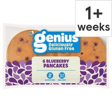 Genius Deliciously Gluten Free Blueberry Pancakes 6PK