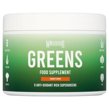 Warrior Greens Supplement Orange Flavour 100g