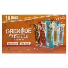 Grenade Protein Bar Selection Box - Fan Favourites 10 x 60g