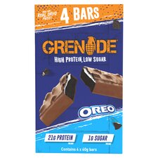 Grenade Oreo Protein Bar - Cocoa, Vanilla 4 x 60g