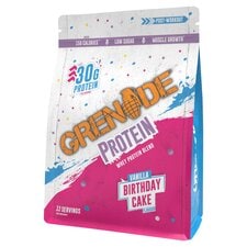 Grenade Whey Protein Powder - Vanilla Birthday Cake 480g