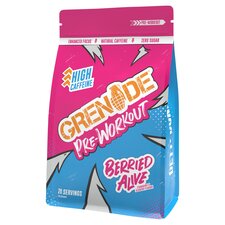 Grenade Pre-Workout Caffeine Supplement - Berried Alive Strawberry & Blueberry 330g