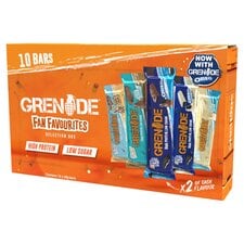 GRENADE FAN FAVOURITES SELECTION BOX WITH OREO 60G x 10