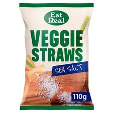 Eat Real Veggie Straws Sea Salt 110G