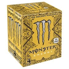 Monster Energy Drink Ultra Gold 4x500ml