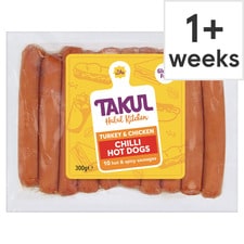 Takul Halal Kitchen 10 Chilli Hot Dog 300G