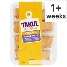 Takul Halal Kitchen 4 Chicken Spring Rolls 200G