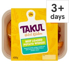 Takul Halal Kitchen Beef Load Potato Wedges400g