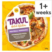 Takul Halal Meatball Marinara Pizza 360G