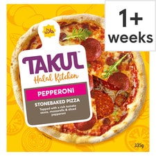 Takul Halal Pepperoni Stonebake Pizza 335G