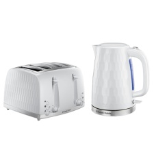 Russell Hobbs HoneyComb Kettle & Toaster Set