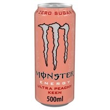 Monster Energy Drink Ultra Peachy Keen 500ml