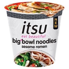 itsu big'bowl noodles sesame ramen 93g