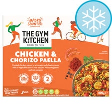 The Gym Kitchen Chicken & Chorizo Paella 400G