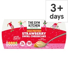 The Gym Kitchen Strawberry Cheesecake 2x90g