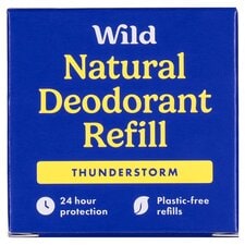 Wild Natural Deodorant Refill Thunderstorm 40g 