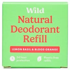 Wild Natural Deodorant Refill Lemon Basil & Blood Orange 40g