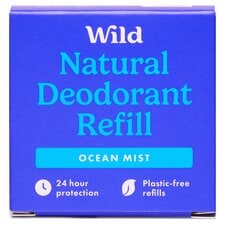 Wild Natural Deodorant Refill Ocean Mist 40g